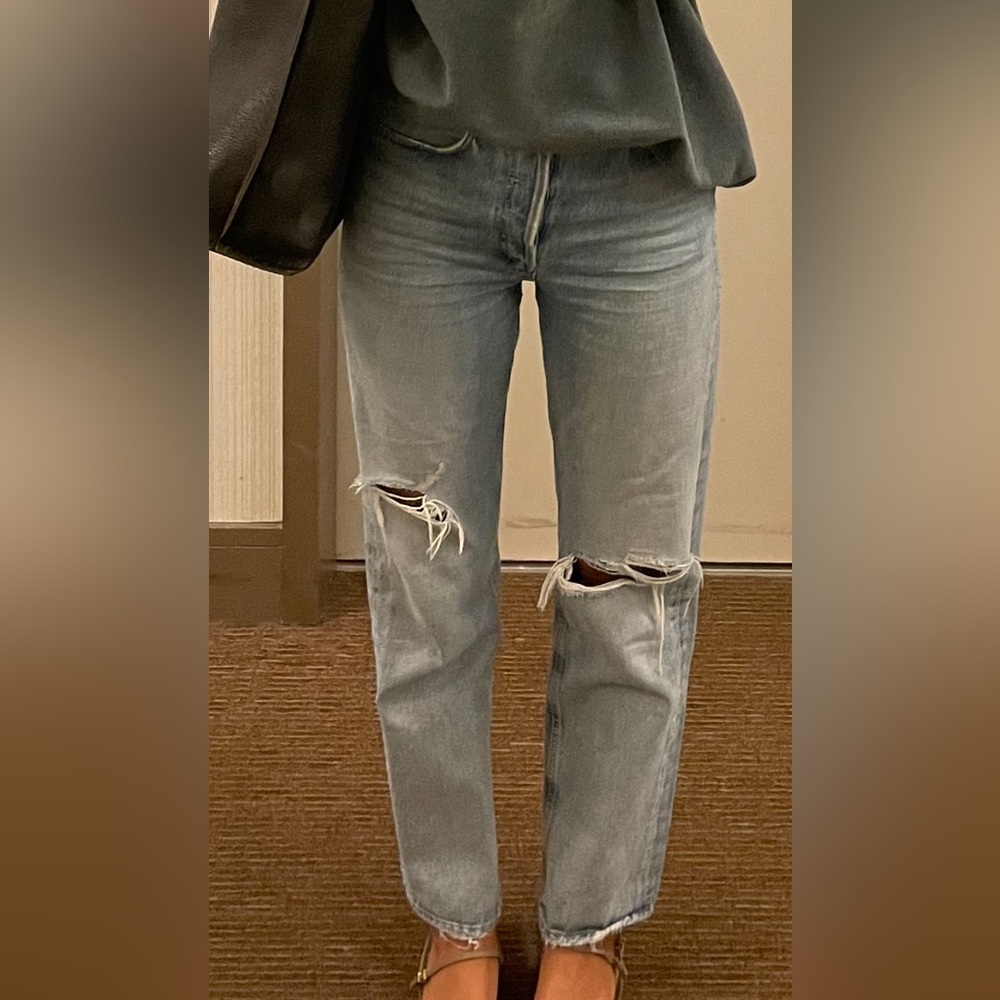 AGOLDE 90s distressed jean size US 25
